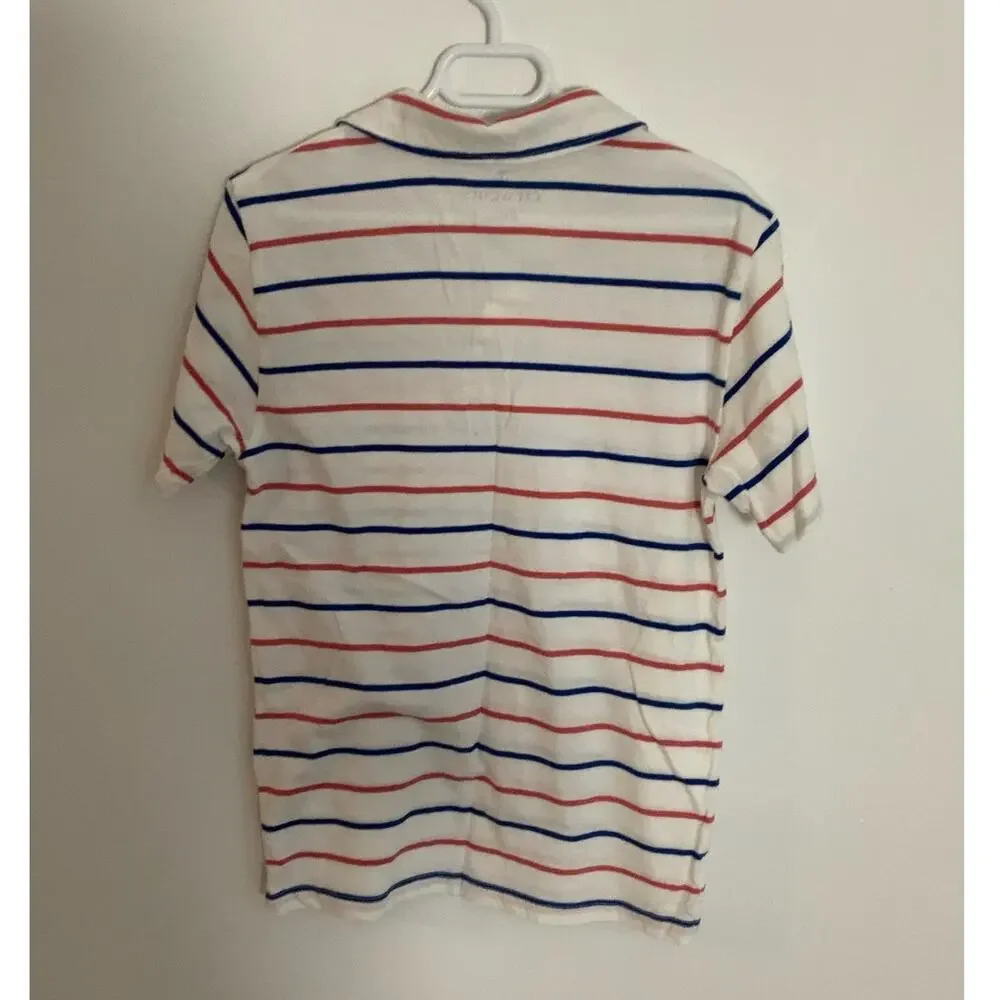 Crewcuts Striped‎ Polo boys size large